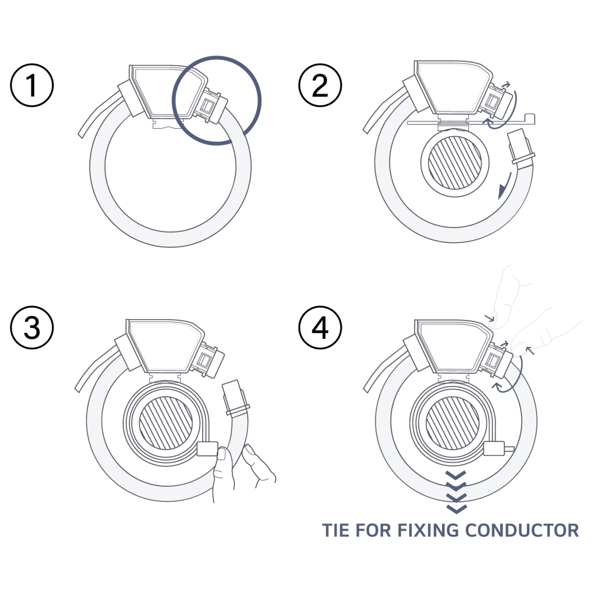 ARCT - XXX - M - ID: Flexible Rogowski coil - hqsensing