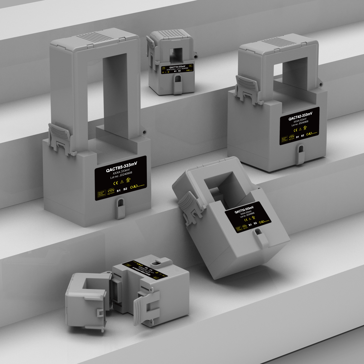 QACT series: Split - Core Current Transformers - hqsensing