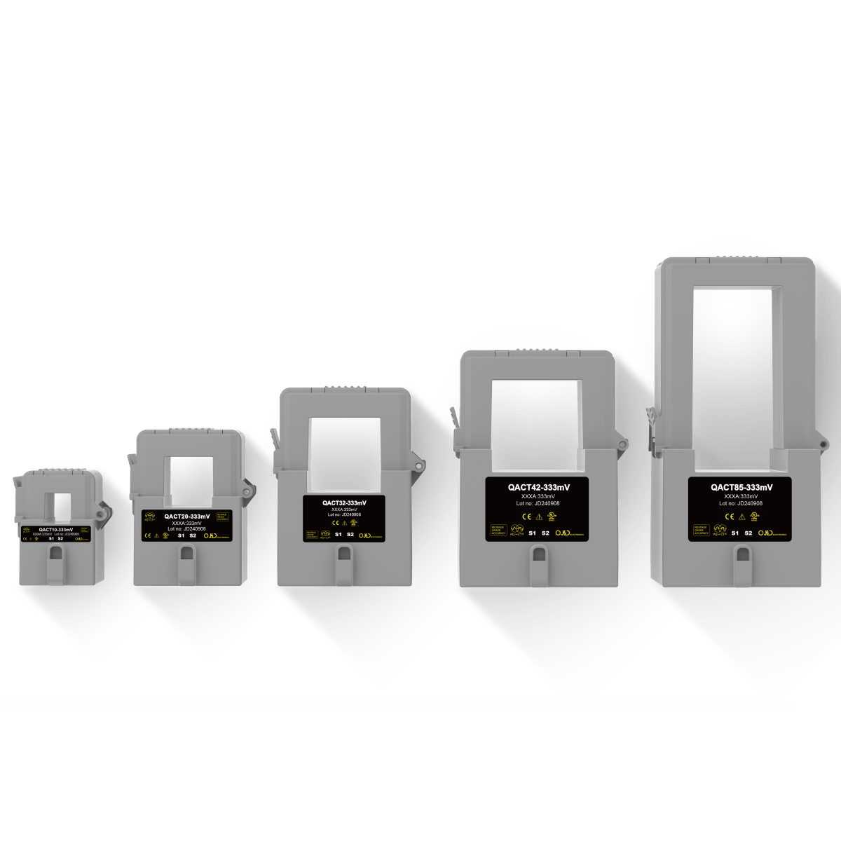 QACT series: Split - Core Current Transformers - hqsensing
